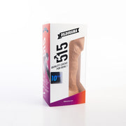 515 line - Dildo - 27 x 6 cm - Met Zuignap - Lichte Huidskleur-Laced-up.nl
