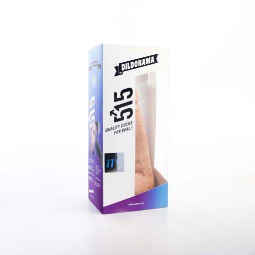 515 line - Dildo - 29.5 x 8.1 cm Met Zuignap - Lichte Huidskleur-Laced-up.nl