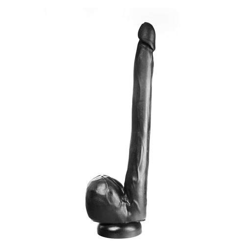 515 line - Dildo - 30.5 x 3.3 cm - Met Zuignap - Zwart-Laced-up.nl
