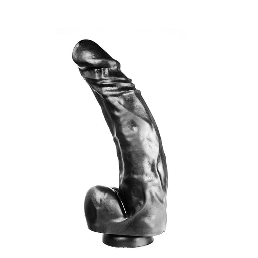515 line - Dildo - 34.5 x 7 cm - Met Zuignap - Zwart-Laced-up.nl