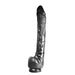 515 line - Dildo - 37 x 4.4 cm Met Zuignap - Zwart-Laced-up.nl