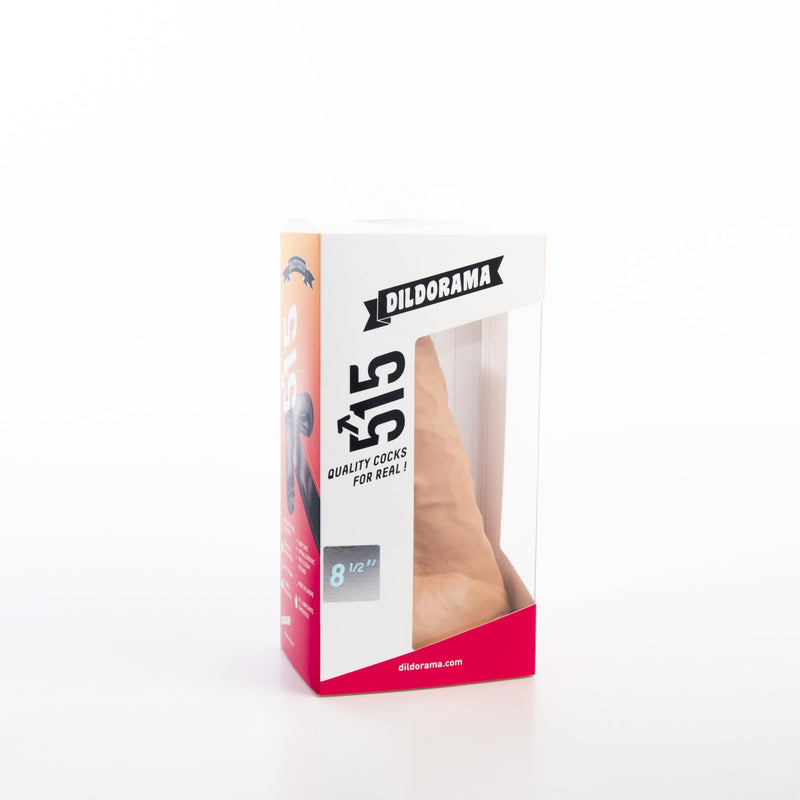 515 line - Dildo - Met Zuignap 22.5 x 6.2 cm - Lichte Huidskleur-Laced-up.nl