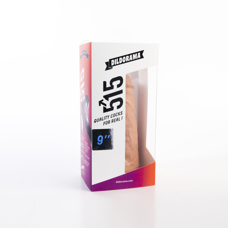 515 line - Dildo - Met Zuignap 23.5 x 5.8 cm - Lichte Huidskleur-Laced-up.nl
