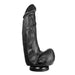 515 line - Dildo - Met Zuignap - 26,5 x 6 cm - Zwart-Laced-up.nl