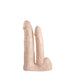 515 line - Dubbele Dildo - 20.5 en 14 cm - Lichte Huidskleur-Laced-up.nl