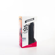 515 line - Dubbele Dildo - 20.5 en 14 cm - Zwart-Laced-up.nl