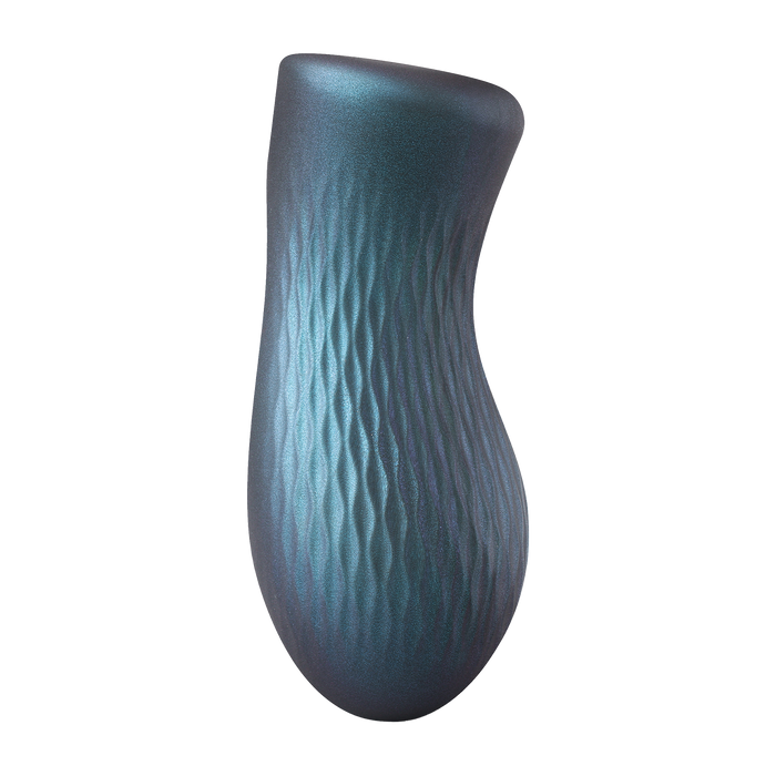 Dorcel - Sili-Cup - Dual Sensation Masturbator - Siliconen - Blauw Metallic