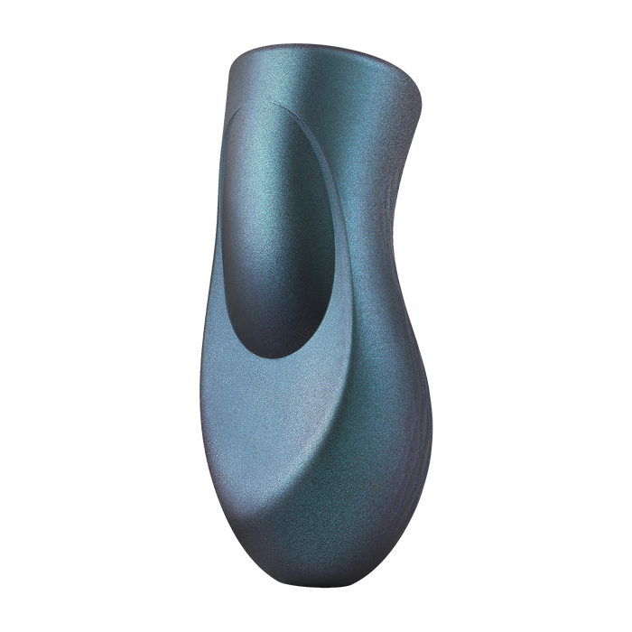 Dorcel - Sili-Cup - Dual Sensation Masturbator - Siliconen - Blauw Metallic
