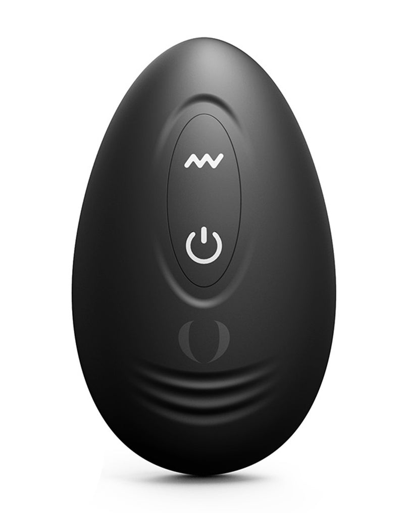 Dorcel - Vibrerende Geisha Infinite Buttplug met Bewegende Metalen Kogel - Zwart - Met Afstandsbediening-laced-up.nl