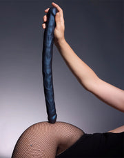 Strap-On-Me - Realistische Dubbele Dildo - Paars Metallic-laced-up.nl