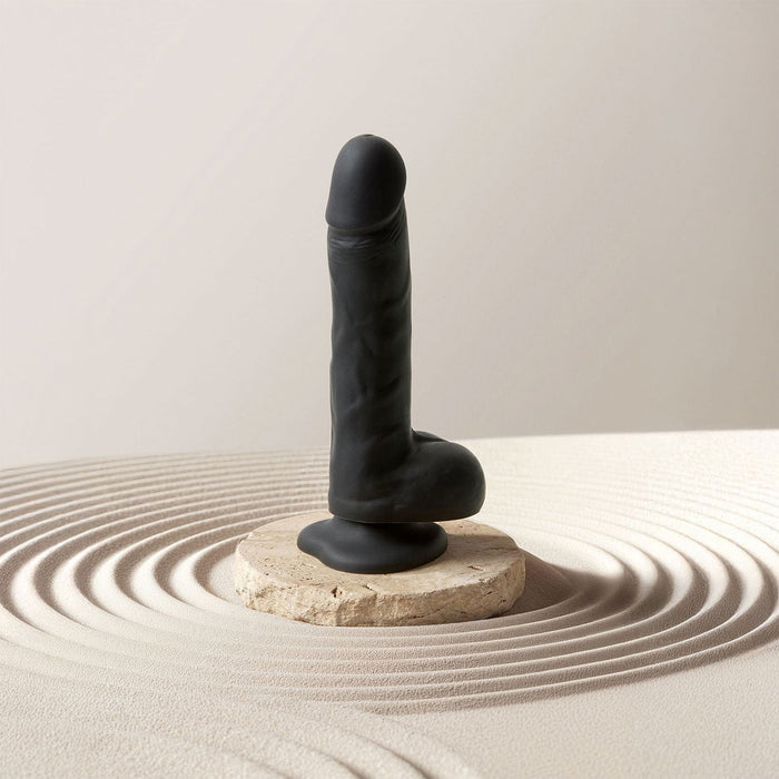 Strap-On-Me - Roterende & Vibrerende Realistische Dildo - Zwart-Erotiekvoordeel.nl