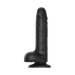 Strap-On-Me - Roterende & Vibrerende Realistische Dildo - Zwart-Erotiekvoordeel.nl