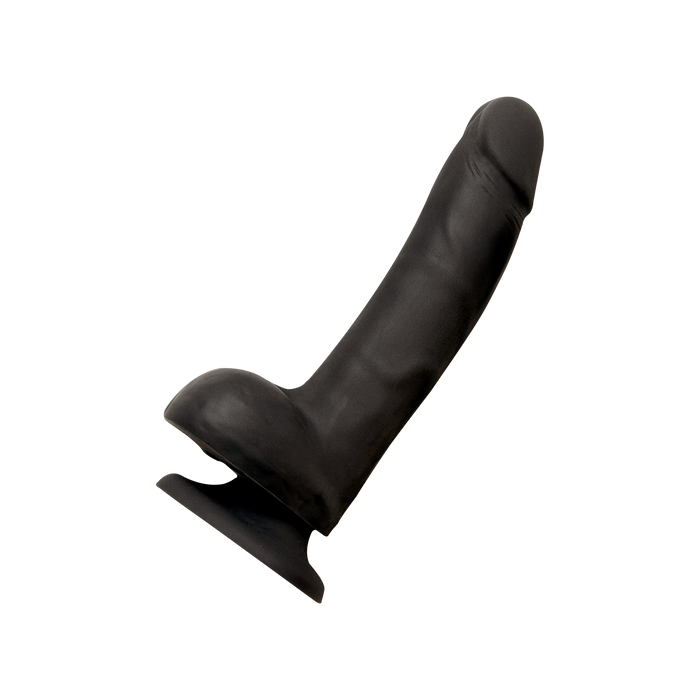 Strap-On-Me - Roterende & Vibrerende Realistische Dildo - Zwart-Erotiekvoordeel.nl