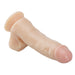 Deep Desire - PVC Dildo - 19 cm – Lichte Huidskleur-Erotiekvoordeel.nl