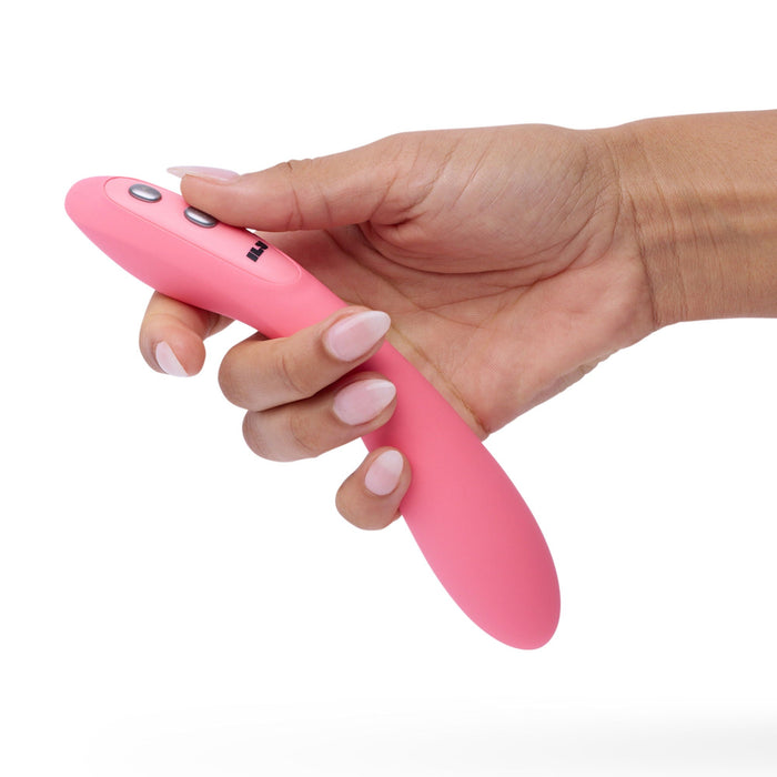 ILY - The Wand - Dubbele Stimulatie Wandvibrator - Roze-Erotiekvoordeel.nl
