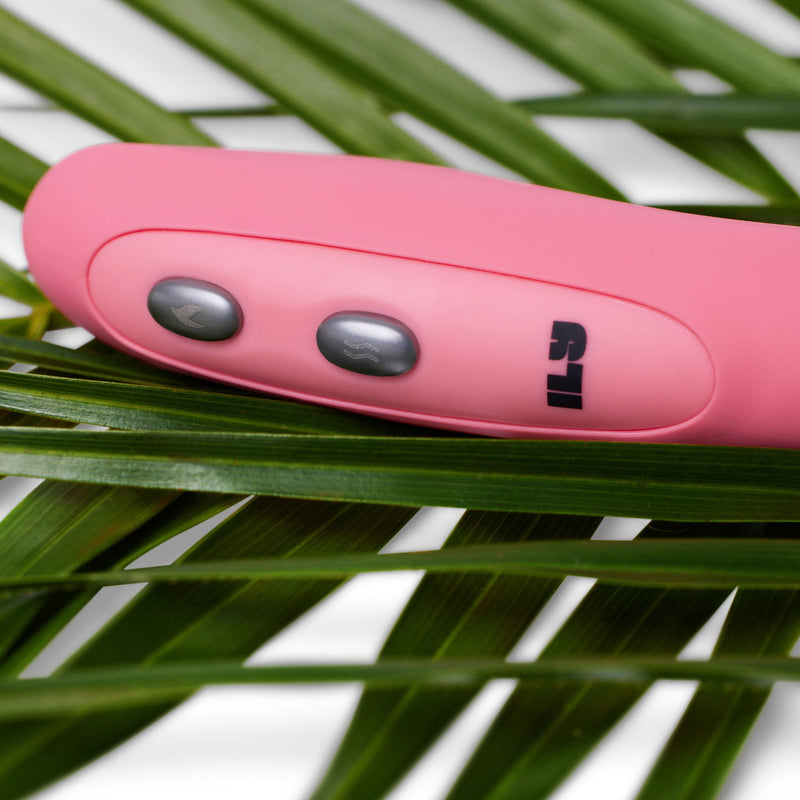 ILY - The Wand - Dubbele Stimulatie Wandvibrator - Roze-laced-up.nl