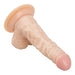 Deep Desire - Rechte PVC Dildo - 15 cm - Lichte Huidskleur-Erotiekvoordeel.nl