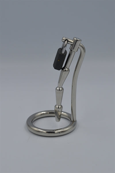 Mister B - Chastity Cage - Steel Teardrop Penis Cage - Chastity