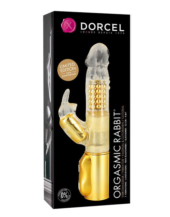 Dorcel - Golden Orgasmic Rabbit - Rabbit Vibrator - Limited Edition-Laced-up.nl