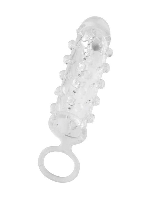 Dorcel - Mr. Orgasm Elastische Penis Sleeve Met Noppen - Transparant-Laced-up.nl