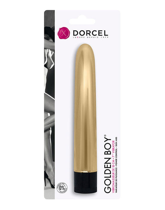 Dorcel - Golden Boy - Klassieke Vibrator - Goud-Laced-up.nl