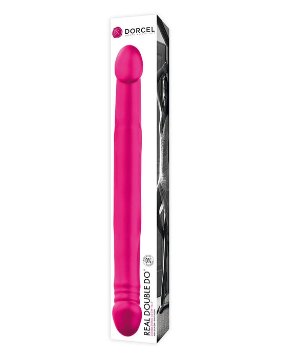 Dorcel - Real Double Do - Dubbele Dildo - Roze-Laced-up.nl