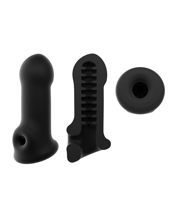 Dorcel - Xtend Boy - Verlengende Penis Sleeve - Zwart-Laced-up.nl
