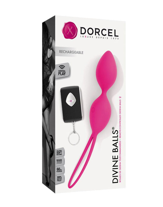 Dorcel - Divine Balls - Vibrerende Geisha Balletjes - Roze-Laced-up.nl