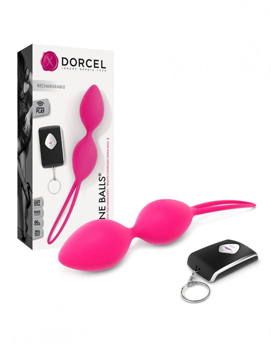Dorcel - Divine Balls - Vibrerende Geisha Balletjes - Roze-Laced-up.nl
