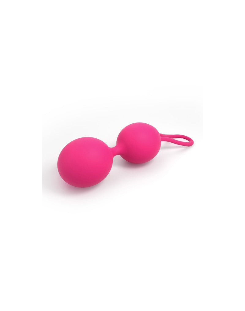Dorcel - Dual Balls - Vaginale Balletjes Voor Bekkenbodem Training - Roze-Laced-up.nl