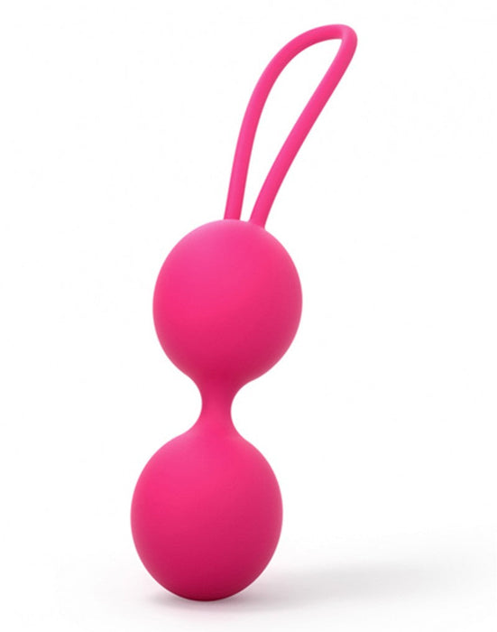 Dorcel - Dual Balls - Vaginale Balletjes Voor Bekkenbodem Training - Roze-Laced-up.nl