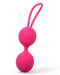 Dorcel - Dual Balls - Vaginale Balletjes Voor Bekkenbodem Training - Roze-Laced-up.nl