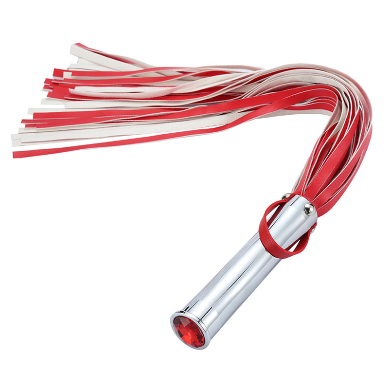 Fixxx - Aluminium Flogger met Verborgen Buttplug - Rood