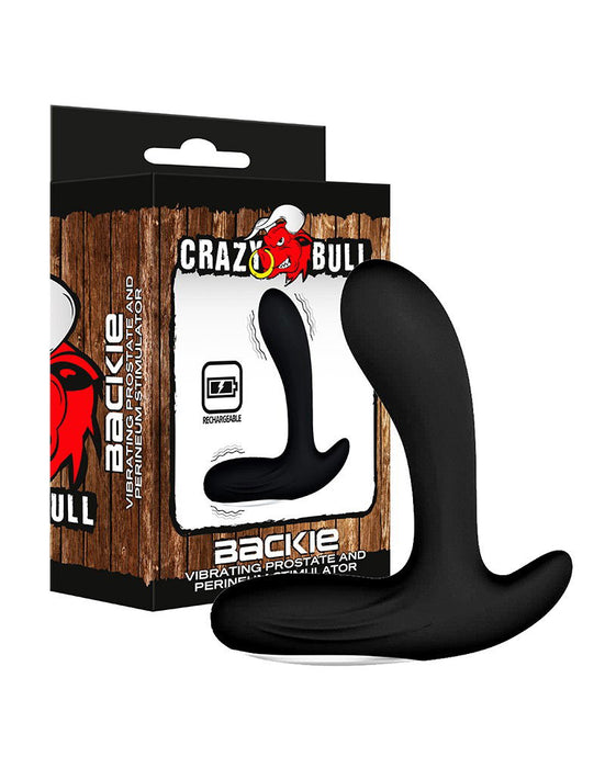 Crazy Bull - Backie - Prostaat Vibrator - Zwart-Laced-up.nl