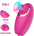 Inner Bloom - Velvet Touch - Clitoris Vibrator - 3 Functies - Luchtdruk - Tongetje - Kloppend Balletje-Erotiekvoordeel.nl