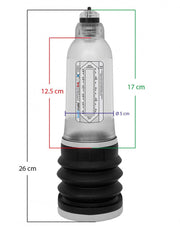 Bathmate - Hydromax X20 Xtreme - Penispomp - Transparant-Laced-up.nl