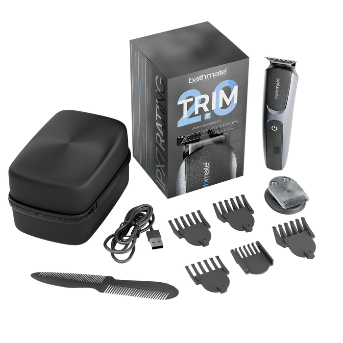 Bathmate - Trim 2.0 - Trimmer & Scheerapparaat Intieme Zones - Zwart-Erotiekvoordeel.nl
