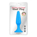 Being Fetish - Anaal Plug - 11,5 x 3 cm - Blauw-Erotiekvoordeel.nl