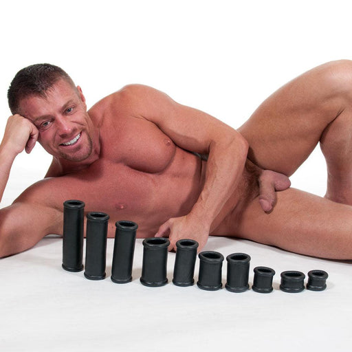 665 - Neoprene Ball Stretcher - Zwart-Laced-up.nl