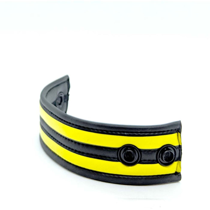 665 - Ballstretcher - Neoprene Ball Strap - Geel - Neoprene Racer Ball Strap - Yellow-Laced-up.nl
