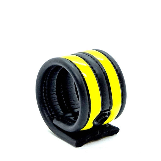 665 - Ballstretcher - Neoprene Ball Strap - Geel - Neoprene Racer Ball Strap - Yellow-Laced-up.nl
