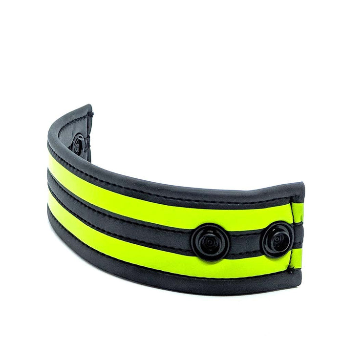 665 - Ballstretcher - Neoprene Ball Strap - Neon Groen - Neoprene Racer Ball Strap - Neon Green-Laced-up.nl