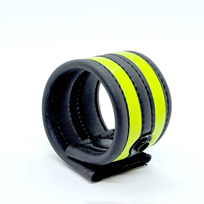665 - Ballstretcher - Neoprene Racer Ball Strap - Neon Green-Erotiekvoordeel.nl