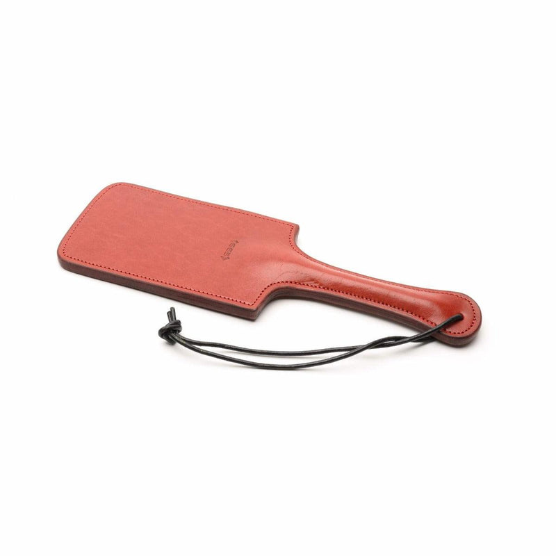 665 Leather - Leren Plak - Bruin - The Enforcer Paddle-Laced-up.nl