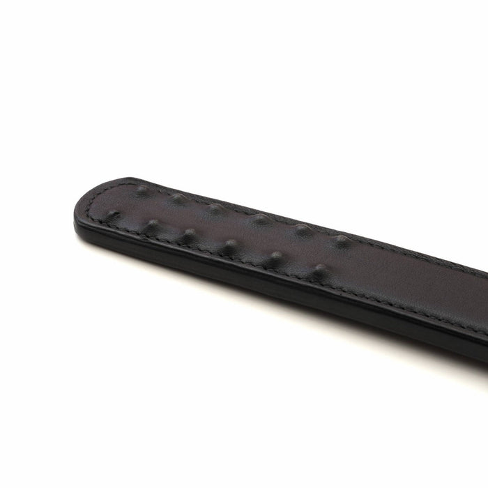 665 Leather - Leren Plak met D Ring - 38 cm - Nubby Paddle-Laced-up.nl