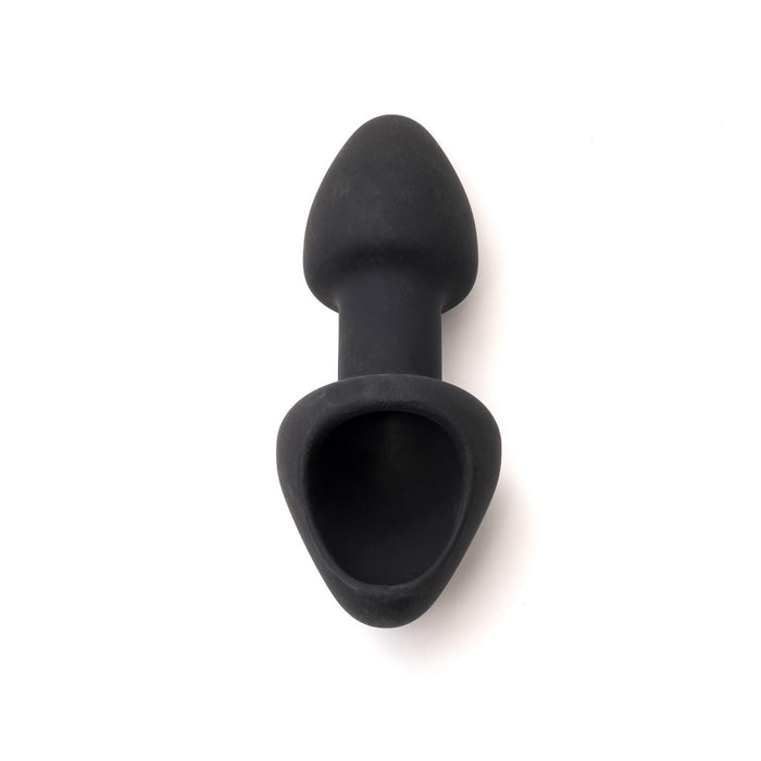 665 Leather - Siliconen Funnel Plug - Holle Buttplug-Laced-up.nl