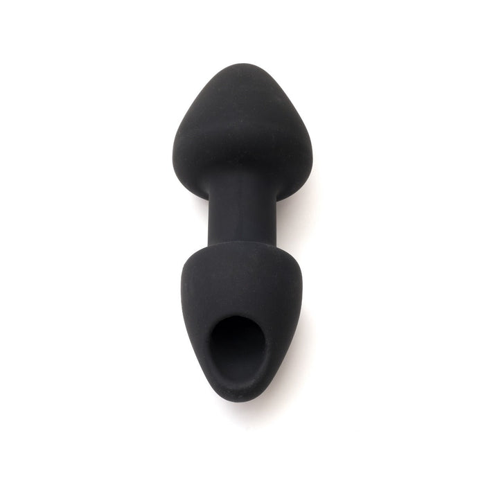665 Leather - Siliconen Funnel Plug - Holle Buttplug-Laced-up.nl