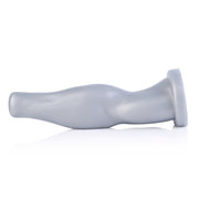 665 Liquid Silicone - Dildo - Arm Wrestler - Vac-U-Lock Compatibel - Zilver-Erotiekvoordeel.nl