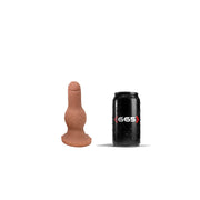 665 Liquid Silicone - Dildo - Liquid Siliconen XXL Dildo - Puffer - Lichte Huidskleur - Verkrijgbaar in3 maten-Laced-up.nl