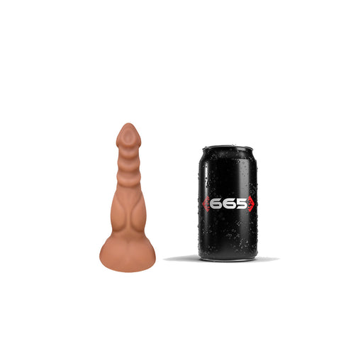 665 Liquid Silicone - Dildo - Liquid Siliconen XXL Dilo - Isopod - Verkrijgbaar in 3 maten - Lichte Huidskleur-Laced-up.nl